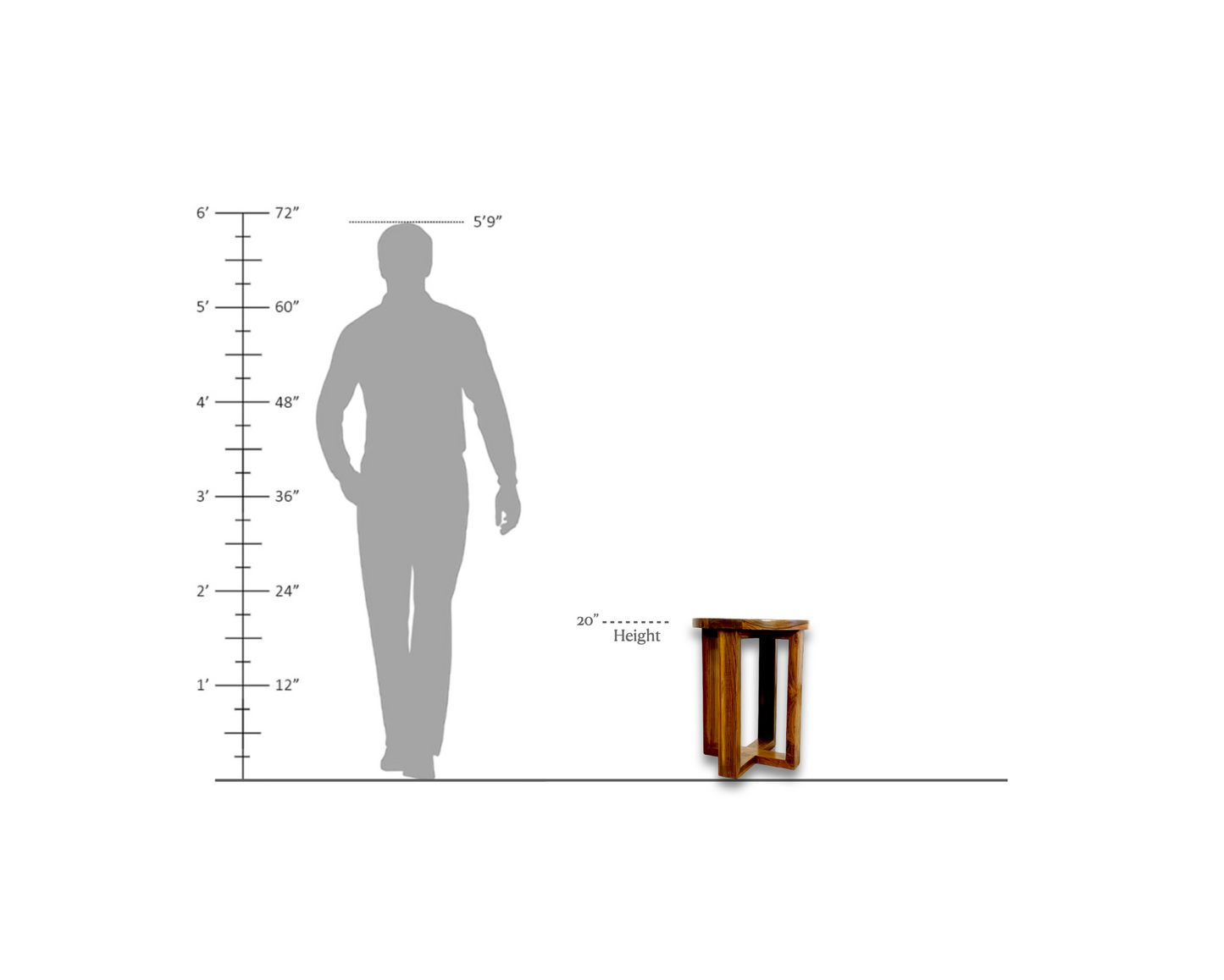 Aries Round Side Table