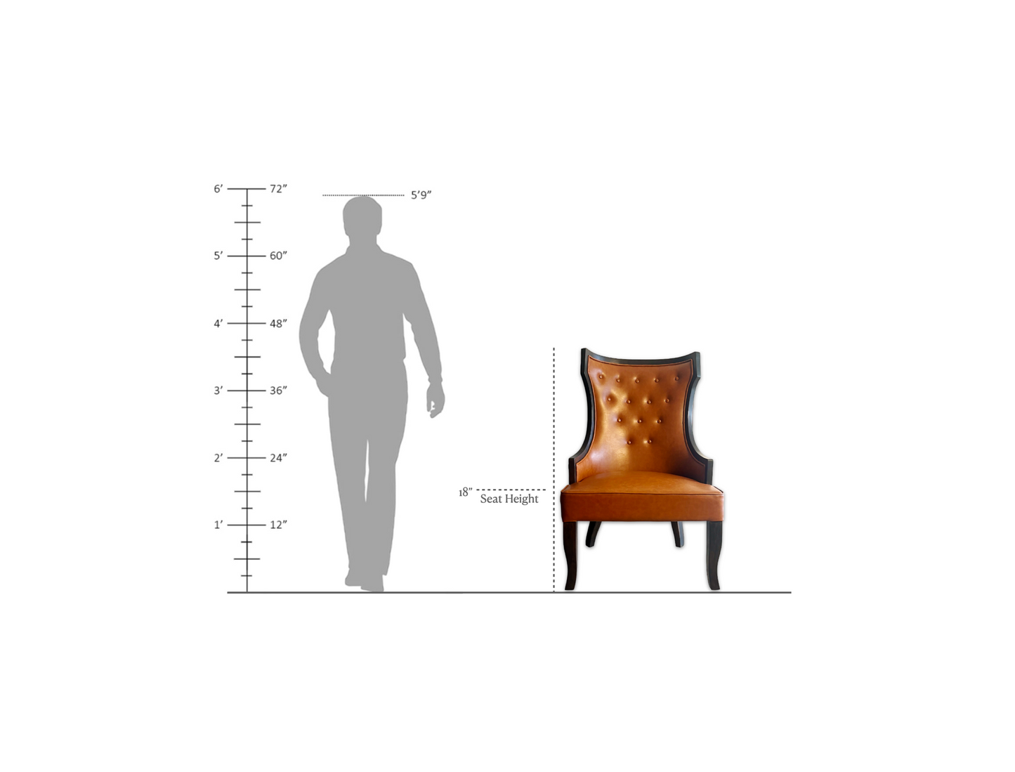 Orion High Back Chair