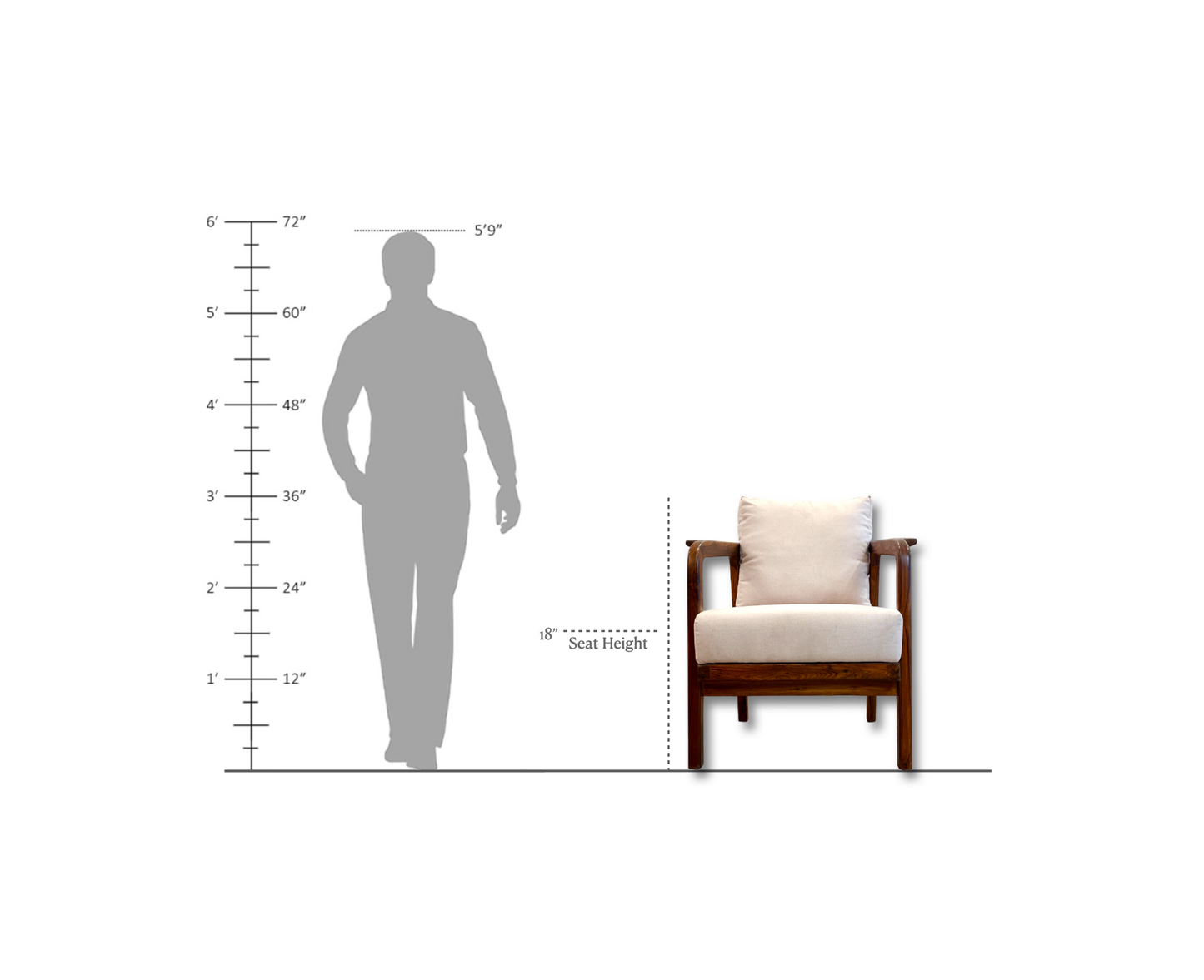 Europa Chair & Aries Round Side Table